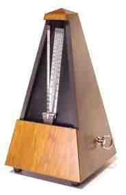 Wittner Wood Key Wound Metronome - Walnut Finish  803M